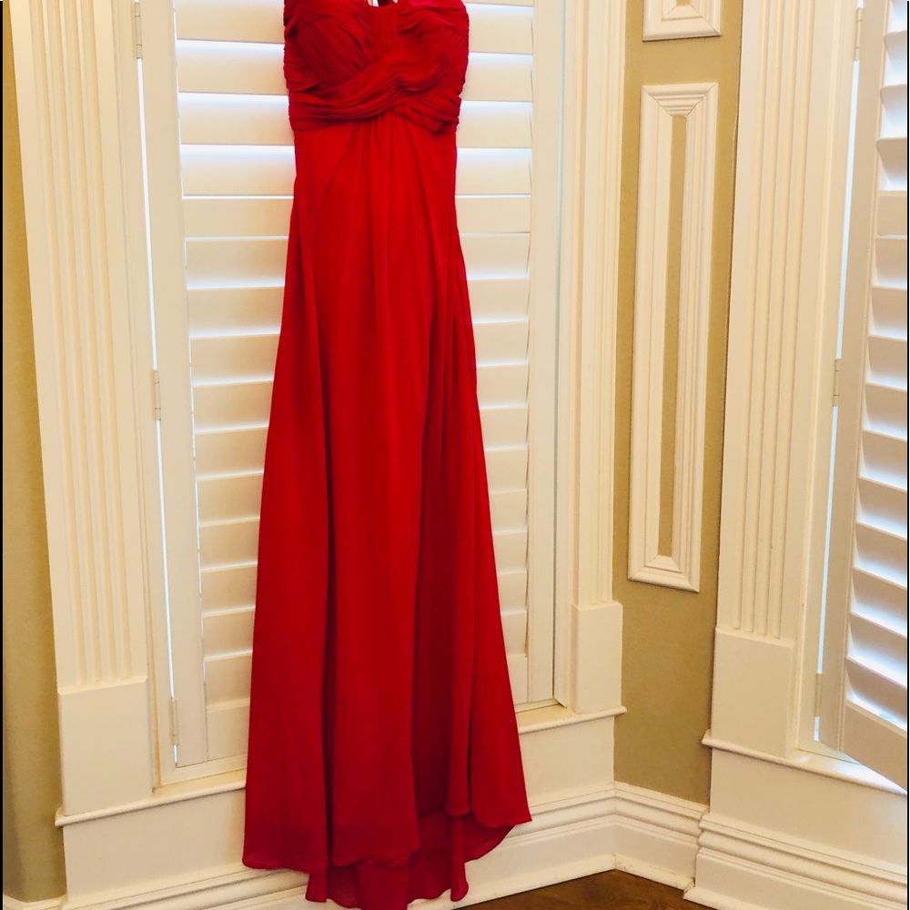 Red party dress/ prom dress/